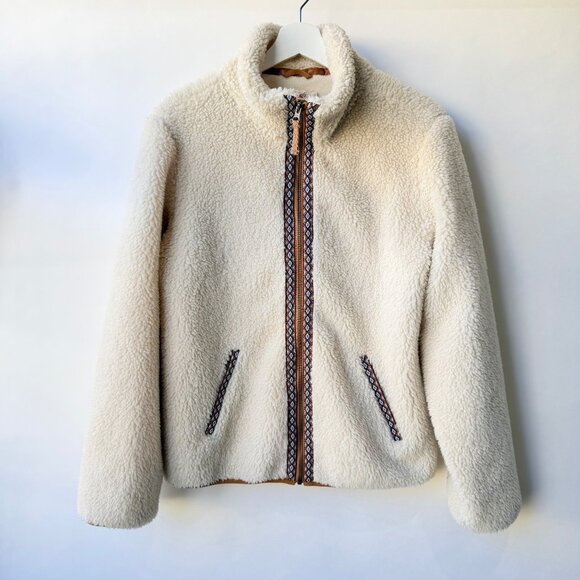 Faherty Ashbury Fleece Full-Zip Jacket – Size L - Picture 3 of 11